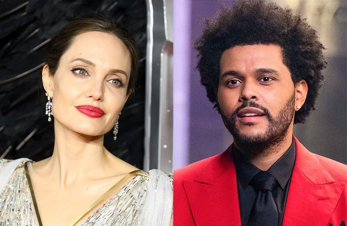 Angelina Jolie e The Weeknd são vistos juntos, e rumores de namoro ressurgem