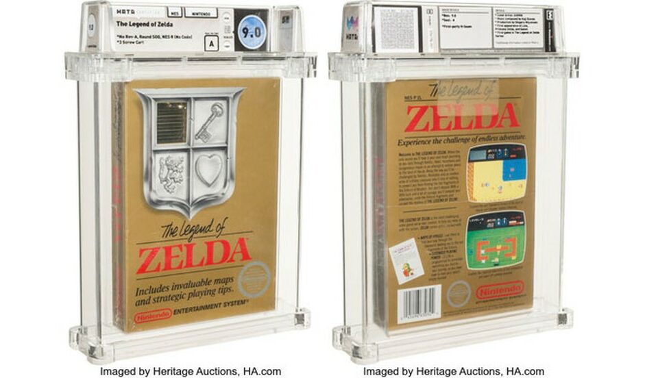 Cópia nunca aberta do jogo 'Zelda' é vendida por mais de R$ 4 milhões