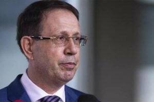 Carlos Wizard, da CPI da Covid-19 (Foto: Agência Senado)