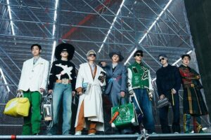 BTS desfila para a Louis Vuitton em evento em Seul