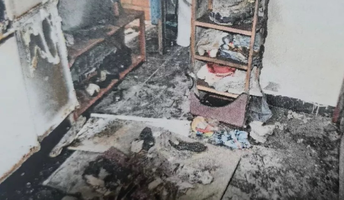 Preso suspeito de colocar fogo nas casas da ex e do filho dela, em Goianésia (Foto: Divulgação/Polícia Civil)