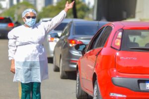 Goiânia: Drive-thru da testagem de covid-19 atende na Vila União nesta terça-feira (8)