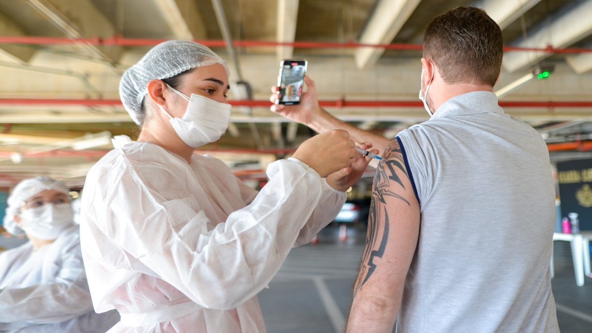 Covid: sete milhões estão com a segunda dose da vacina em atraso (Foto: Jucimar de Sousa/Mais Goiás)