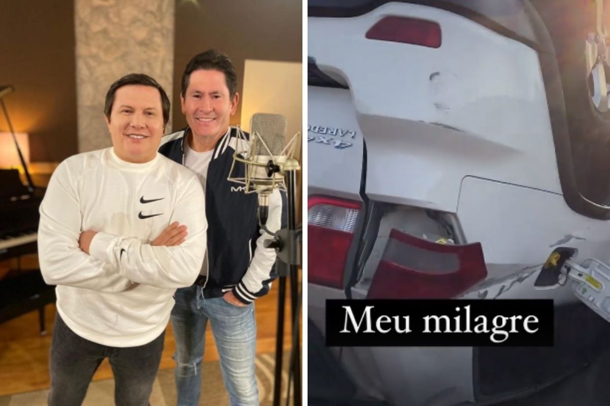 Cantor Giovani sofre acidente de carro em São Paulo