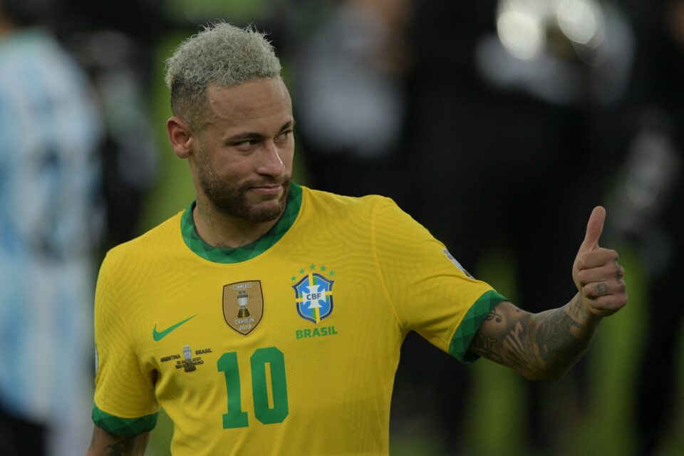 Neymar positivo Brasil