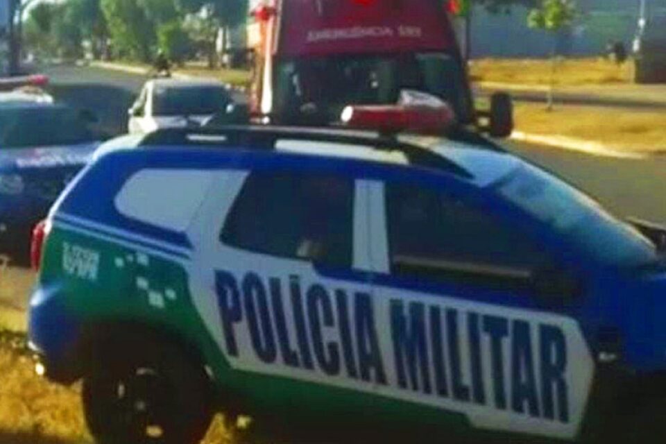 Ação da Polícia Militar em Aparecida