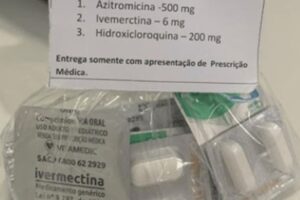 Entre os remédios listados estão cloroquina, ivermectina, nitazoxanida, azitromicina e vitamina D
