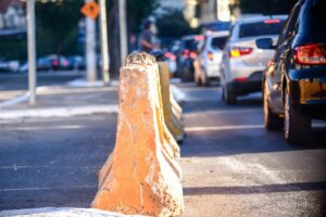 Local foi interdito no último sábado (24) para obras do BRT