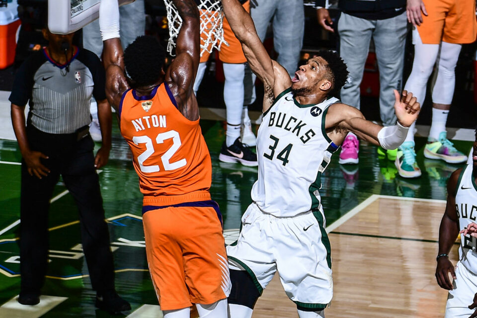 Giannis Bucks 2×2 Suns