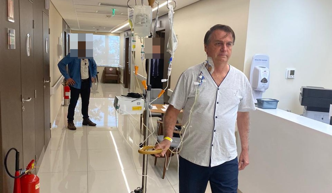 Hospital diz que Bolsonaro fez teste para Covid-19 antes de ser internado