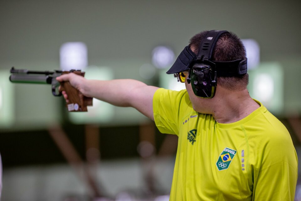 Felipe Wu tiro esportivo