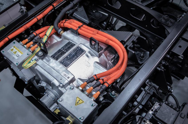 Motor elétrico do Volkswagen e-Delivery (Divulgação)