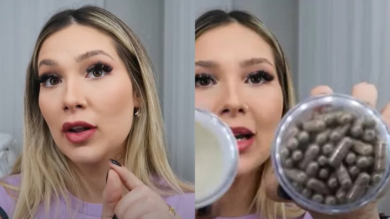 Virgínia Fonseca faz cápsulas e creme com placenta da filha