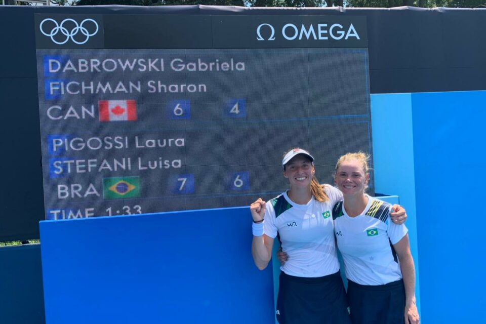 Luisa Stefani e Laura Pigossi tênis