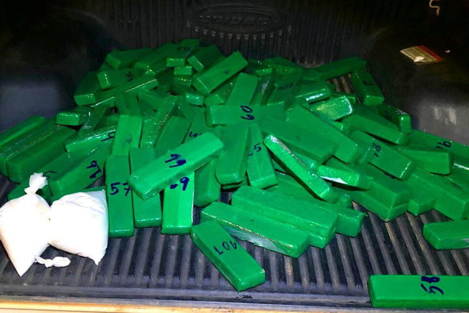 Força-tarefa apreende 114 kg de maconha e cocaína avaliados em R$ 150 mil, em Uruaçu