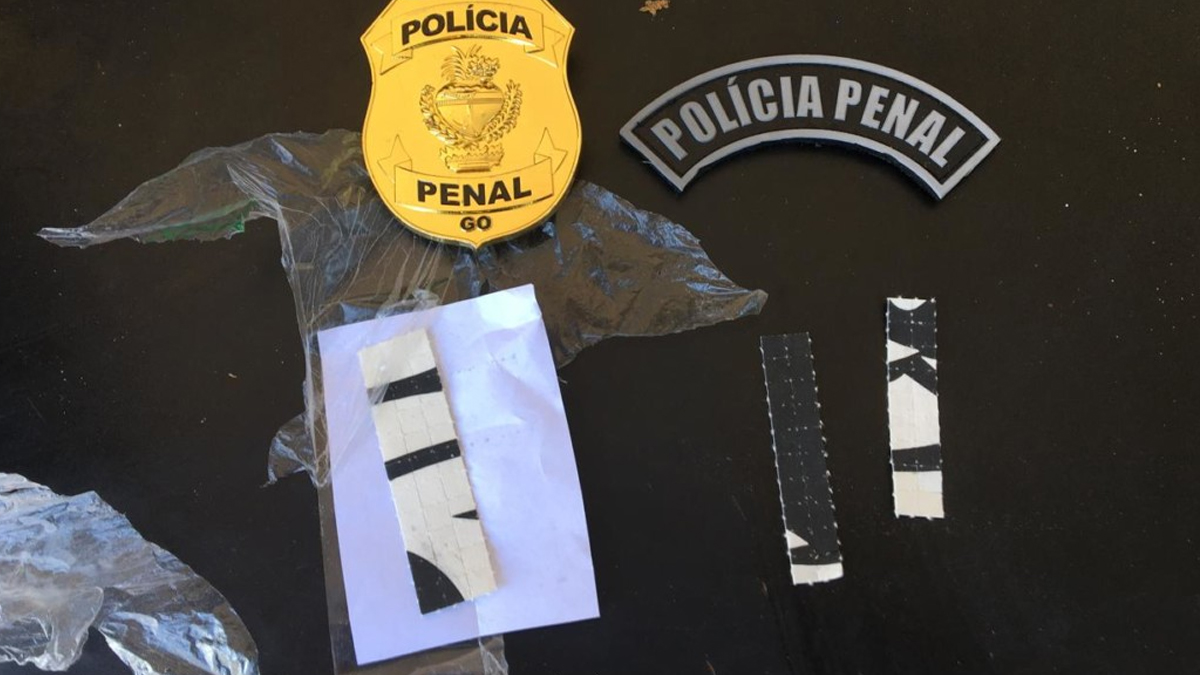 Polícia Penal prende homem que tentou passar droga para CPP de Rio Verde