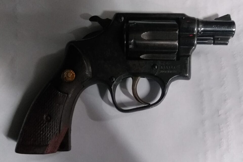 Preso suspeito de torturar irmã para descobrir quem é o pai do filho dela, em Abadia (Foto: Reprodução/GCM)