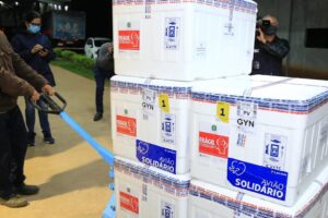 Goiás recebeu mais de 4 milhões de doses desde o início da vacinação contra Covid-19 (Foto: divulgação/Governo)