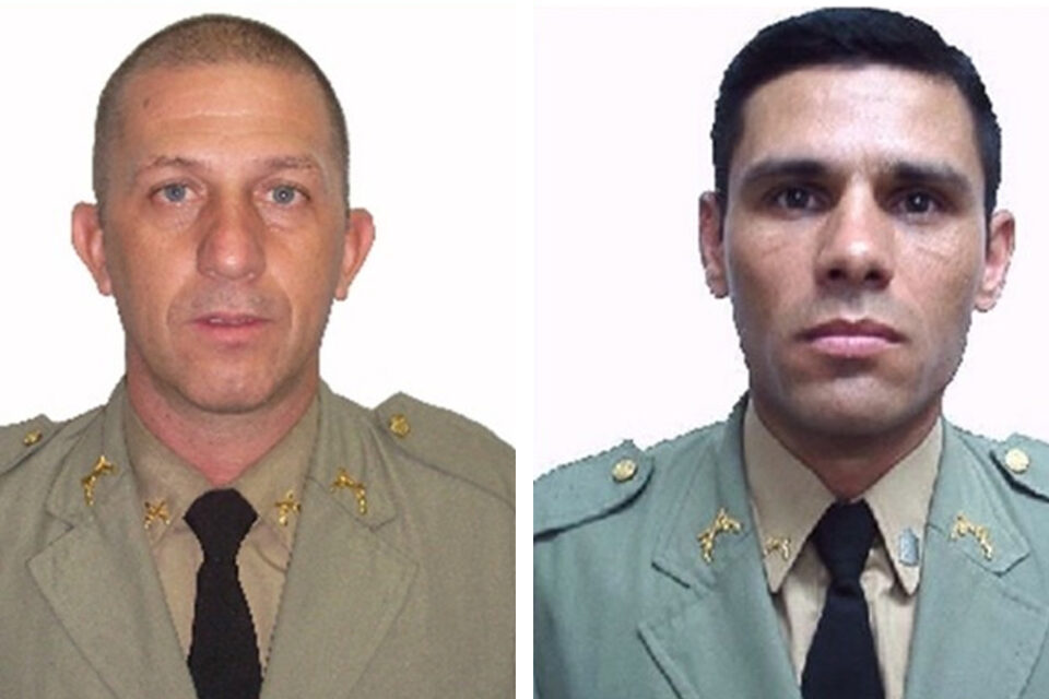 Tenente Deroci Almeira e sargento Lúcio Ubirajara estavam desaparecidos desde o último dia 14