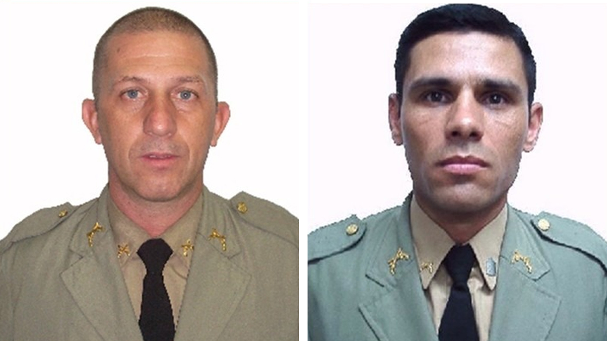 Tenente Deroci Almeira e sargento Lúcio Ubirajara estavam desaparecidos desde o último dia 14