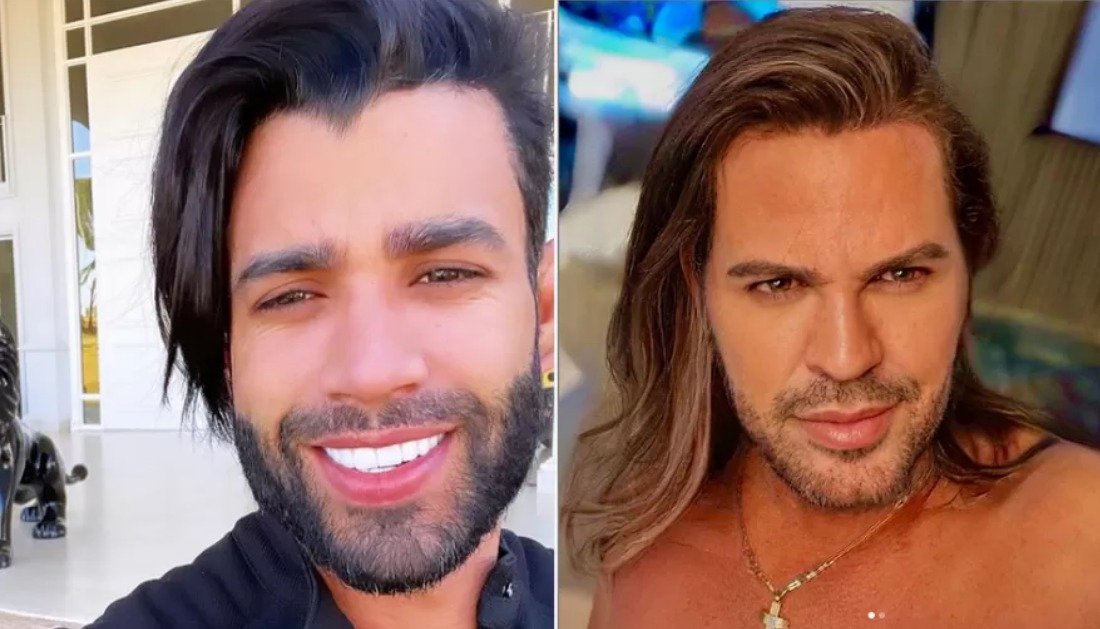 Novo visual de Gusttavo Lima não agrada fãs e cantor é comparado a Eduardo Costa