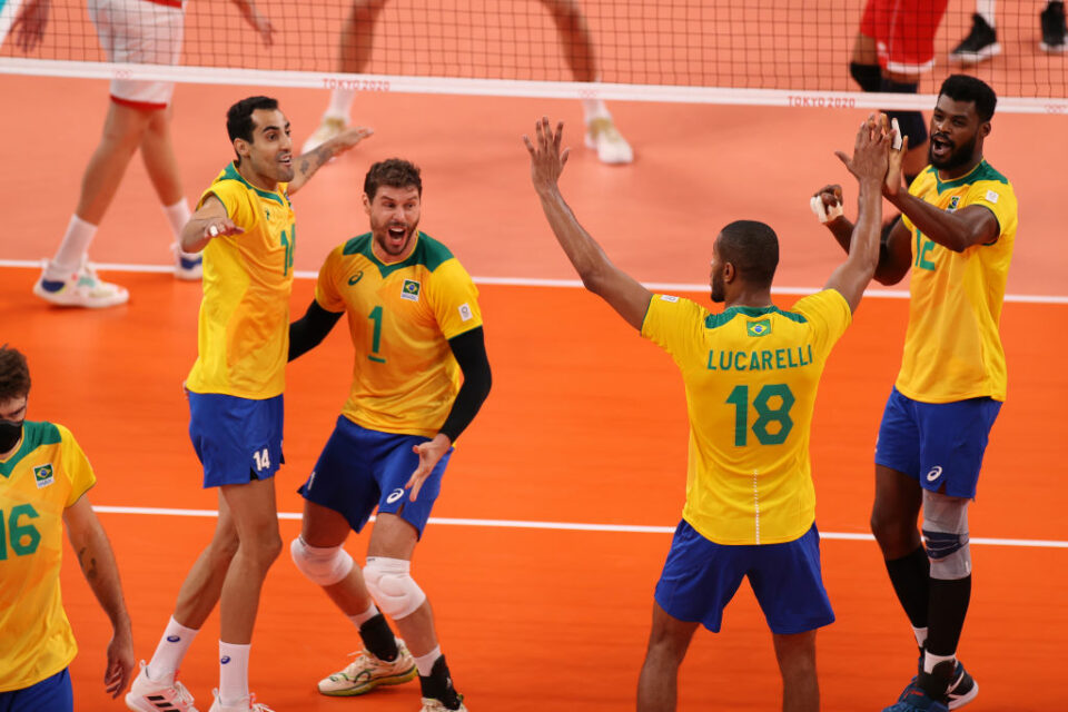 Brasil vôlei quadra 1