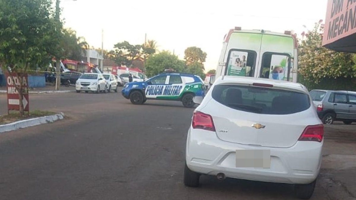 Dois pacientes morreram durante processo de transferência do Hospital de Campanha de Porangatu, no domingo (11). (Foto: reprodução)