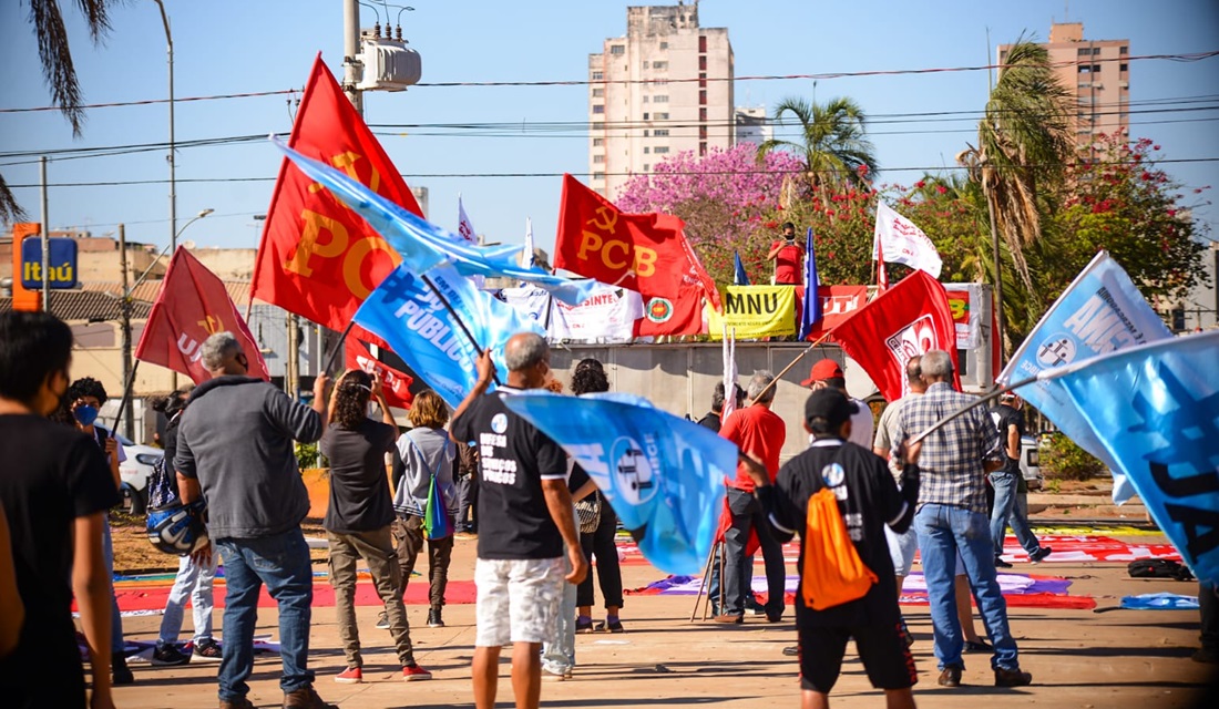 Goiânia recebe ato contra Bolsonaro na Praça do Trabalhador neste sábado