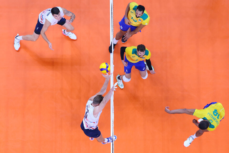Brasil x EUA vôlei masc