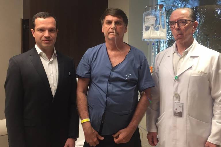 Bolsonaro aceita bem início de alimentação, mas segue sem previsão de alta, diz hospital