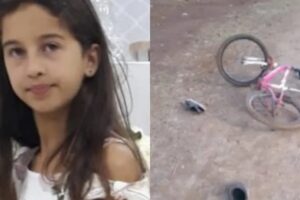 Segundo a família da menor, a garota sofreu lesões na cabeça, tem febre e aguarda uma cirurgia