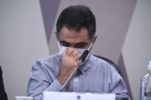 William Santana em depoimento à CPI da Covid, no Senado (Foto: Agência Senado)