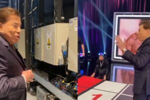 Silvio Santos retorna ao SBT para gravações presenciais