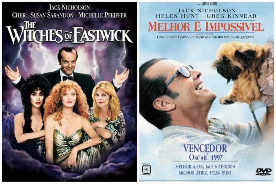 as bruxas de eastwick e melhor é impossivel