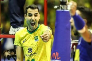 Douglas Souza, do vôlei, faz sucesso mostrando bastidores da Olimpíada