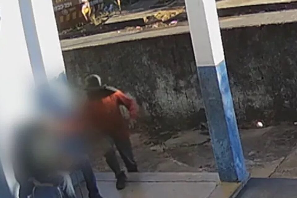 Guarda é assaltado e agredido dentro de escola de Luziânia; vídeo