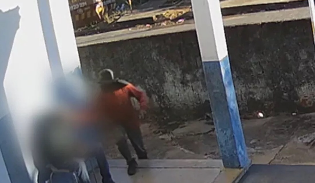 Guarda é assaltado e agredido dentro de escola de Luziânia; vídeo