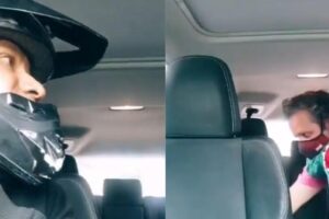 Pai grava homem tentando sequestrar seu filho durante live no TikTok