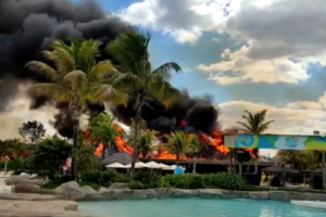 Após incêndio, Hot Park anuncia que abrirá normalmente nesta sexta-feira