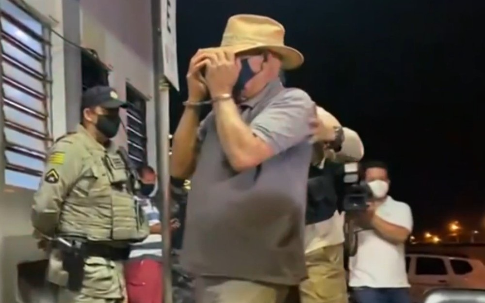 Faleceu no domingo (27) o fazendeiro Elmi Caetano Evangelista, de 73 anos, indiciado por ajudar na fuga de Lázaro Barbosa. (Foto: reprodução/G1)