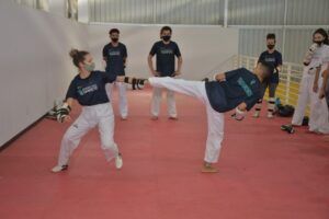 A base da Seleção Goiana de Taekwondo é formada por atletas de Aparecida (Foto: Claudivino Antunes/SecomAparecida)