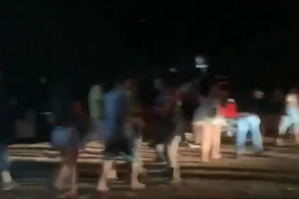 Festa clandestina fechada pela PM