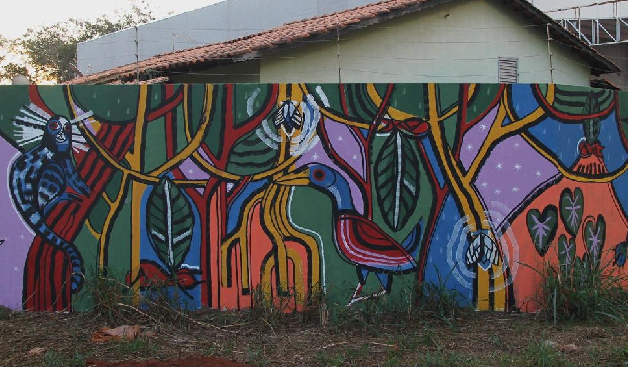 Mural no Setor Shangry-láá