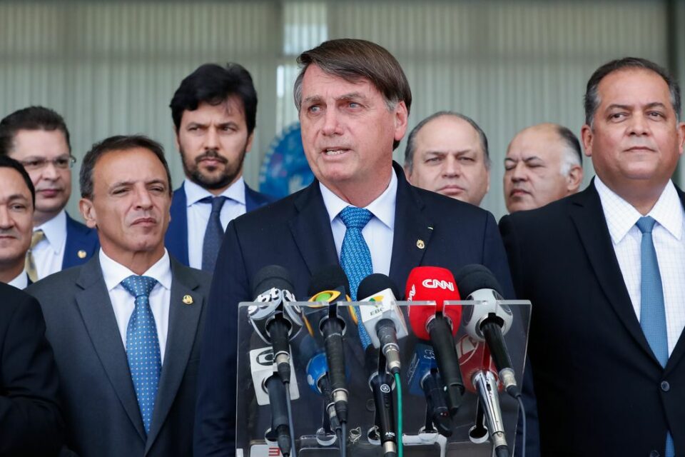 Situação inusitada aconteceu após o presidente se reunir com o Luiz Fux, do STF