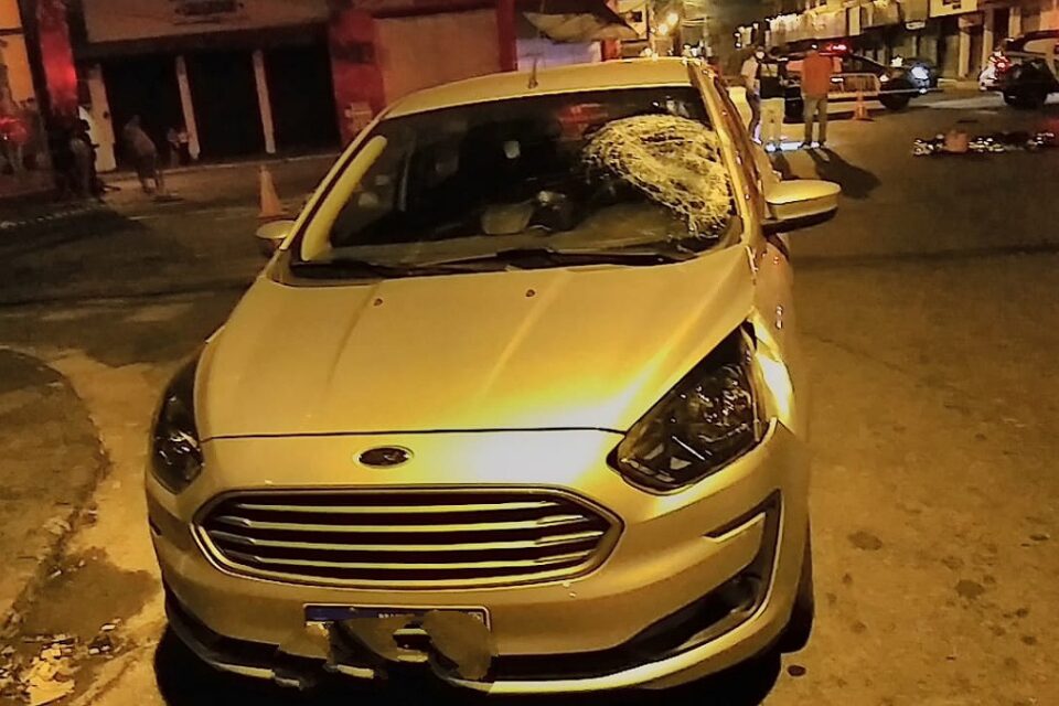 Atropelada na Avenida Bernardo Sayão