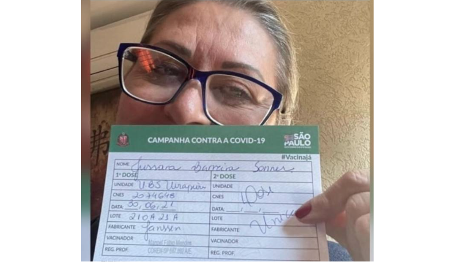 Publicação em rede social do perfil da veterinária Jussara Sonner - Reprodução