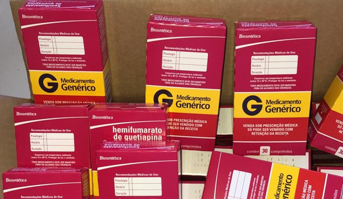 Homem é preso com mais de mil comprimidos para emagrecer para esquizofrenia, em Goiânia (Foto: Divulgação/Polícia Civil)
