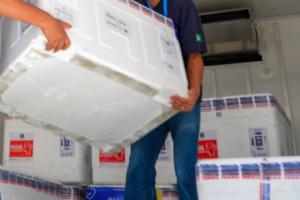 Número permite que pessoas vacinadas em Goiânia saibam se tomaram dose vencida (Foto: Jucimar de Sousa/Mais Goiás)