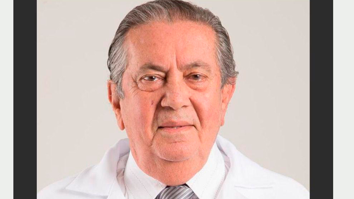 Dr. Americano Guimarães Rosa, um dos pioneiros da medicina goiana (Foto: Hospital Samaritano de Goiânia - Divulgação)