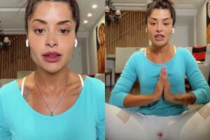 'Menstruação não é vergonha, é o divino dentro de nós', diz Aline Riscado